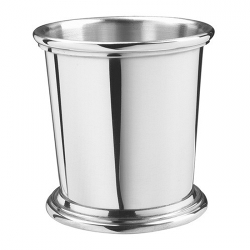 Youth Julep Cup 5 Oz 3\ Height x 2.75\ Diameter
5 Ounces 
Pewter

Care:

Wash your pewter in warm water, using mild soap and a soft cloth. Dry with a soft cloth. Your pewter should never be exposed to an open flame or excessive heat. Store your pewter trays flat, cups upright, etc. to prevent warping. 

Do not wrap pewter in anything other than the original wrapping to prevent scratching. Never wrap pewter in tissue paper, as fine line scratching will occur. Never put pewter in a dishwasher. Hand wash only

Interested in stock availability or special ordering items? Looking to order in bulk or an order that is personalized, wrapped, and delivered?  Contact us any time with your questions.
