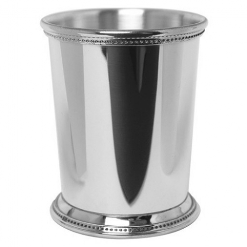 Mississippi Julep Cup 9 Ounce 9 Ounces
Pewter

Care & Use:
Wash your pewter in warm water, using mild soap and a soft cloth. Dry with a soft cloth. Your pewter should never be exposed to an open flame or excessive heat. Store your pewter trays flat, cups upright, etc. to prevent warping. Do not wrap pewter in anything other than the original wrapping to prevent scratching. Never wrap pewter in tissue paper, as fine line scratching will occur. Never put pewter in a dishwasher. Hand wash only.

Interested in stock availability or special ordering items? Looking to order in bulk or an order that is personalized, wrapped, and delivered?  Contact us any time with your questions.