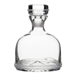 Dean Whiskey Decanter Understated and quite handsome, this decanter in mouth blown glass grounded with subtle rope base makes a lovely gentleman’s gift.

Personalize this item.  Contact us for pricing and availability.
