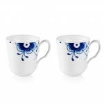 Blue Mega Mugs, Set of Two 