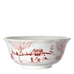 Country Estate Winter Frolic Ruby Cereal/Ice Cream Bowl 6.5″ Width, 3″ Height
13 Ounces

Made in Portugal and is oven, microwave, dishwasher and freezer safe