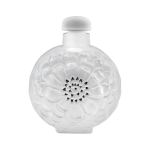 Dahlia Perfume Bottle, No. 3 Clear crystal, black enamelled
Dimensions: H 5.31\ (H 13,5 cm)
Volume: 6.76 oz (20 cl)
Weight: 0.66 lbs (0,30 kg)

WARNING: This product can expose you to chemicals including lead, which is known to the State of California to cause cancer and birth defects or other reproductive harm. For more information, go to www.P65Warnings.ca.gov 