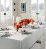 Classico Oblong/Rectangle White Placemat