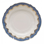 Fish Scale Blue Bread and Butter Plate 