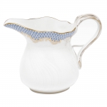 Fish Scale Light Blue Creamer 3.5\ Height
6 Ounce


