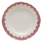 Fish Scale Pink Salad Plate 