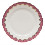 Fish Scale Pink Dinner Plate 