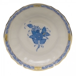 Chinese Bouquet Blue Canton Saucer 
