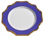 Anna\'s Palette Indigo Blue Bread and Butter Plate 