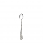 Repousee Sterling Iced Beverage Spoon Specifically designed spoon for use with tall glasses.

Sure to become the conversation piece at any dining occasion, this ornate pattern is embellished with an abundance of floral motifs along the entire stem and handle. Named after the art of repoussé - the process of embossing metal from the back by hammering - this luxurious design was first crafted in 1828 and continues to endure as a popular collectible. It adds a distinctive touch to traditional and formal settings, or can lend a surprising pop of texture to a simple modern table. 

Polish your sterling silver once or twice a year, whether or not it has been used regularly. Hand wash and dry immediately with a chamois or soft cotton cloth to avoid spotting. 