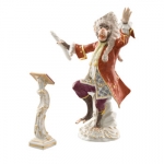 Conductor Figurine 
6.75\ Height

Hand painted in Meissen, Germany 