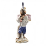 Kettle Drum Carrier Figurine