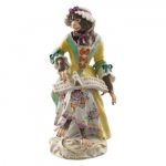 Female Singer Figurine Member of the Monkey Orchestra 5\ Height

Hand painted in Meissen, Germany.

