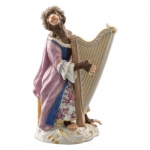 Harpist Figurine