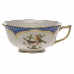 Rothschild Bird Blue Border Tea Cup - Motif #9 