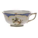 Rothschild Bird Blue Border Tea Cup - Motif #10 