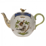 Rothschild Bird Blue Border Tea Pot with Bird 5.5\ Height
36 Ounces