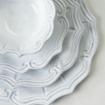 Incanto White Baroque Dinner Plate 
