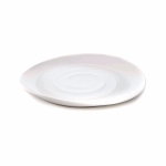 Barre Alabaster Round Platter 15 1/2\ 15.5\ Diameter