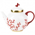 Cristobal Red Tea Pot 6 1/2\ 35 Ounces
6.5\ Height