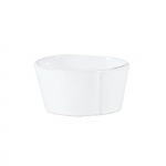 Lastra White Condiment Bowls 4\ Diameter
