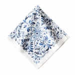 Wanderlust Iberian Journey Indigo Napkin - Set of 4 22\ Square
100% Cotton

Care & Use:  Machine wash cold, gentle cycle. Tumble dry low and warm iron as needed.
