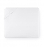 Celeste White Queen Fitted Sheet