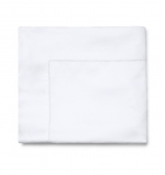 Fiona White Full/Queen Flat Sheet Fiona is a lovely long-staple cotton sateen, possessing the wonderful sleek smooth \'slide\' this type of weave naturally exhibits. Special yarns create its silky-soft hand, and as one might expect, our exceptional quality standards help to make Fiona a great value.

Fabrication:
Sateen

Finishing:
Classic-style flanges, approximate measurements:
Duvet Cover: 3-inches
Shams: 3-inches; Boudoir: 2-inches
Flat Sheet and Pillowcase cuffs: 3.5-inches

Hem:
Hemstitch

Care:
Machine wash warm water on gentle cycle. Do not use bleach (bleaching may weaken fabric & cause yellowing). Do not use fabric softener. Wash dark colors separately. Tumble dry on low heat. Remove while still damp. Iron on \cotton\ setting to regain luster and sheen.
