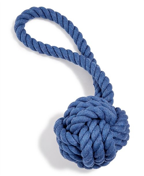 Small Tug & Toss Rope Toy - Blue
