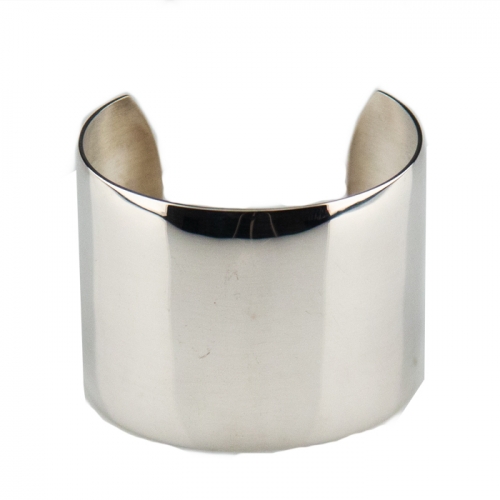 Sterling Silver Cuff Bracelet, Large