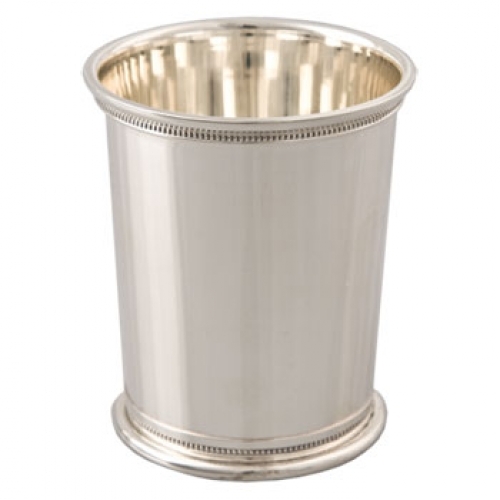 Governor\'s Sterling Silver Julep Cup 10 oz 4\ Height
10 oz.

Care & Handling:  Sterling Silver

Wash your sterling silver in warm water, using mild soap and a soft cloth. Dry with a soft cloth. Your sterling silver should never be exposed to an open flame or excessive heat. Store your sterling silver trays flat, cups upright, etc. to prevent warping. Do not wrap sterling silver in anything other than the original wrapping to prevent scratching. With proper care, your sterling silver will last for generations. Never put sterling silver in a dishwasher. Hand wash only.

Sterling silver prices are subject to change without notice.

Interested in stock availability or special ordering items? Looking to order in bulk or an order that is personalized, wrapped, and delivered? Contact us any time with your questions.



