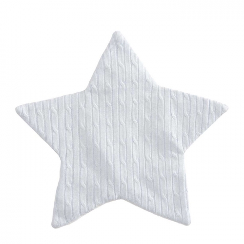 Blue Cable Star Blankie