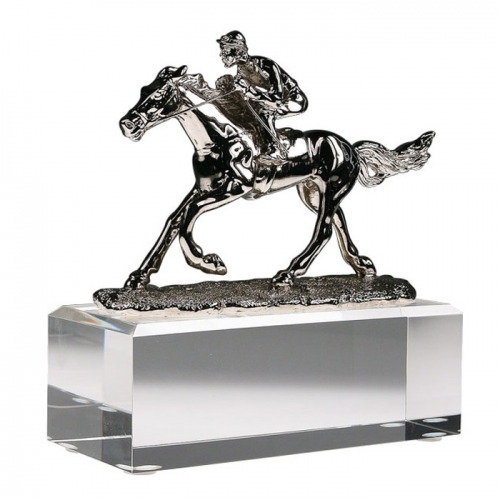LVH Galloping Horse With Base Dimensions 	4.5 x 2.75 x 6.5 in
Weight 	3.5 lbs

Imprint Area:  4\ x 2\

This is a high turnover item. Contact us for lead time, availability, and delivery information.







