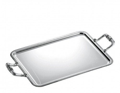 Malmaison Silver Plated Large Tray with Handles