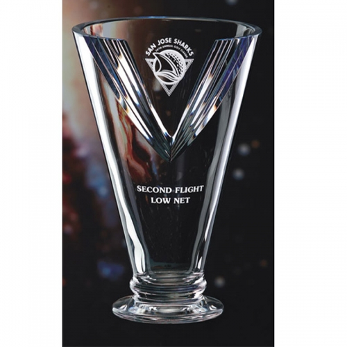 LVH Large Victories Cup 11\ 11\ Height x 7\ Width

Imprint area(s):  Top: 2\H x 2\W / Bottom: 2.25\H x 2.5\W
Materials:  24% Full-Lead Crystal

**Base sold separately

















