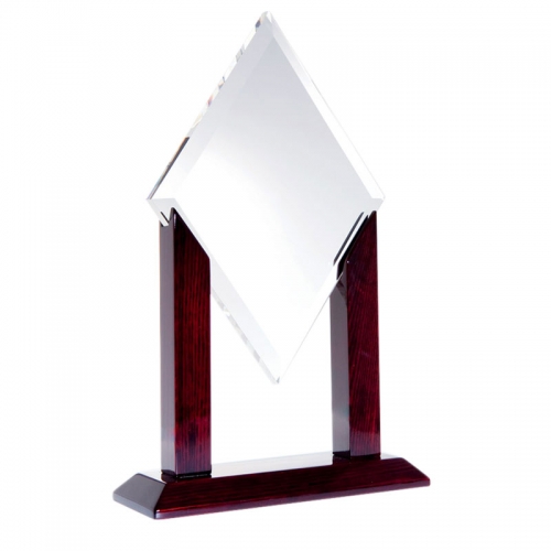 LVH Optic Alpha Diamond Award 12 3/4\ 12-3/4\ x 8\ x 3\
Crystal measures 10\ H x 7-3/8\ W
4.00 LBS

Etch Area:  3\ x 3-1/2\