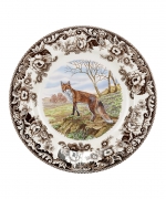 Woodland Red Fox Dinner Plate 