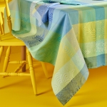 Mille Rainures Atoll Jacquard Tablecloth