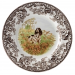 Woodland English Springer Spaniel Salad Plate 