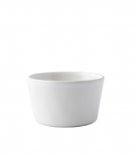 Puro Ramekin Measurements: 4\ W x 2.5\ H
Capcity: 8 ounces
Made of Ceramic Stoneware
Made in Portugal

Use & Care:  Oven, Microwave, Dishwasher, and Freezer Safe