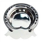 Sterling Silver Custom Owner\'s Horseshoe Tray 5\ D x 6\ L

Sterling Silver

Tray head is stamped wide to accommodate shoes of different sizes and is cut down to fit a specific owner\'s shoe.

Contact us for pricing and availability.