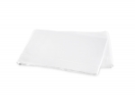 White Talita Satin Stitch King Flat Sheet Talita is a sateen for percale lovers. Crafted from rare Egyptian Cotton Giza yarn and finished with a one-inch flange and satin stitch, Talita is lightweight, breathable, and the epitome of sublime simplicity.