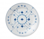 Blue Fluted Plain Dinner Plate 10.75\ Width

Microwave and Dishwasher Safe.

