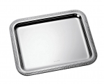 Malmaison Silver Plated Small Rectangular Tray 8\ Length x 6.25\ Width

