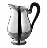 Malmaison Silver Plated Water Pitcher Set a refined and elegant table with the silver plated Malmaison water pitcher with ebony wood handle.