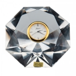 Facets Diamond Clock