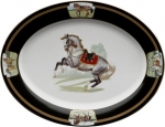 Imperial Horse Platter 14 1/4\ 14.25\ Length
