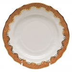 Fish Scale Rust Bread and Butter Plate 