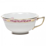 Chinese Bouquet Garland Raspberry Tea Cup 