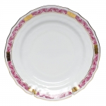 Chinese Bouquet Garland Raspberry Bread and Butter Plate 